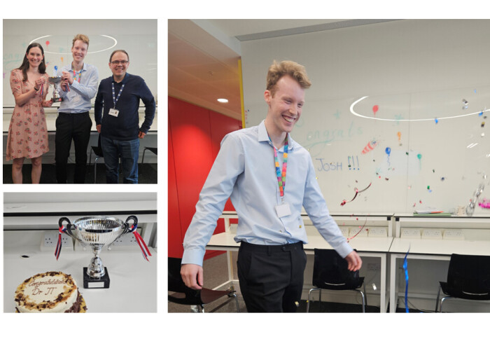 Josh's PhD viva celebrations
