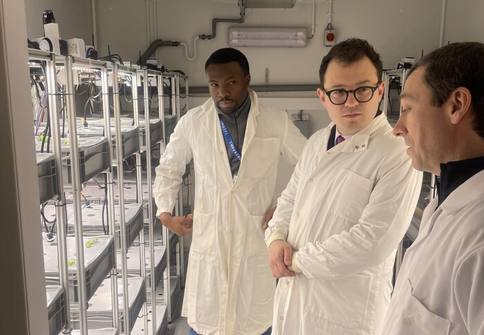 Jack Rankin, MP for Windsor, visits Silwood's labs
